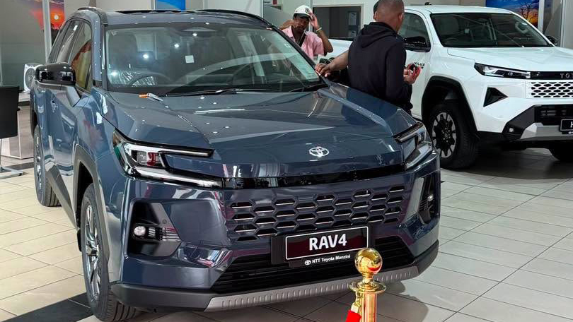 The new RAV4 was one of the vehicles launched on the day.